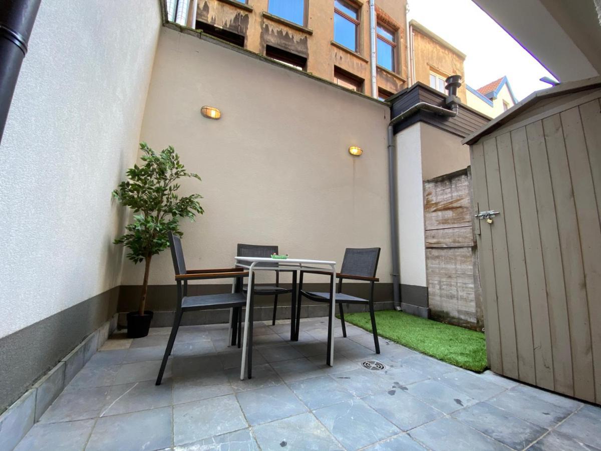 Modern Cozy Studio With Backyard Antwerpen Exterior foto