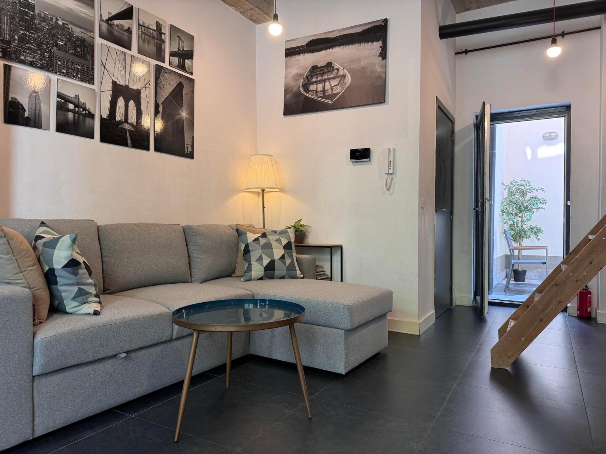 Modern Cozy Studio With Backyard Antwerpen Exterior foto